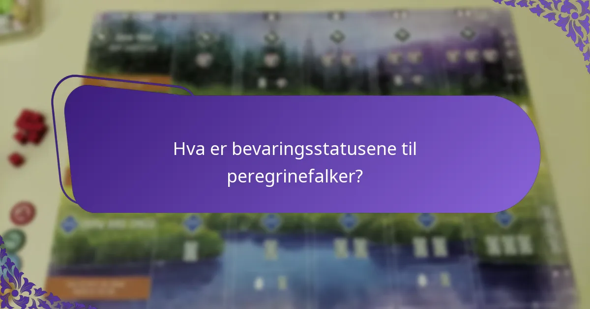 Hvor lever peregrinefalken?