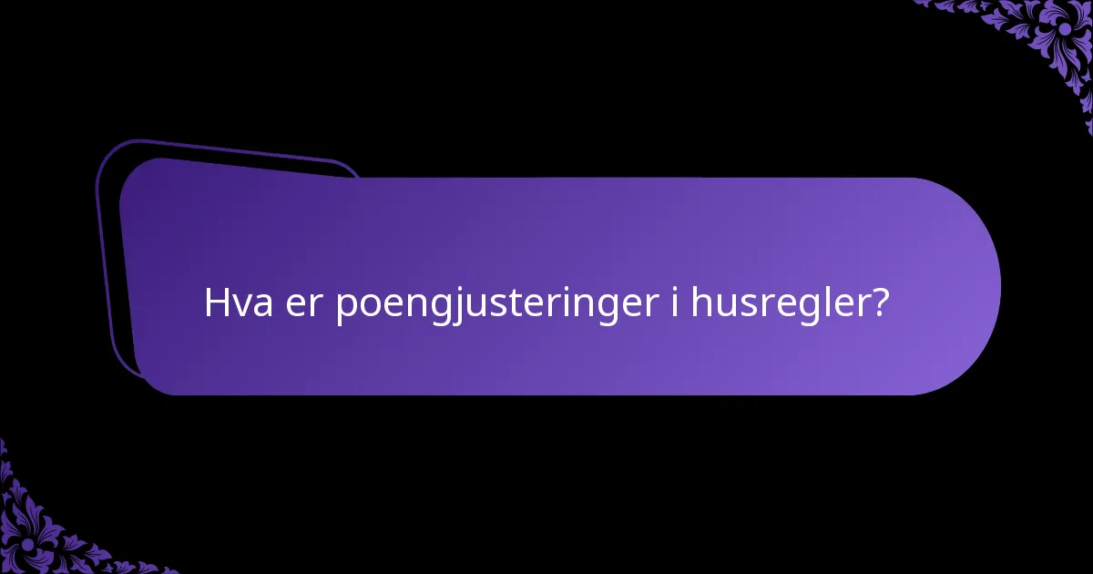 Hvordan kan poengjusteringer balansere spillopplevelsen?
