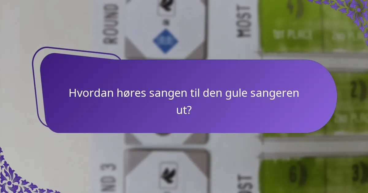 Hvordan påvirker migrasjonsmønstre populasjonene av den gule sangeren?